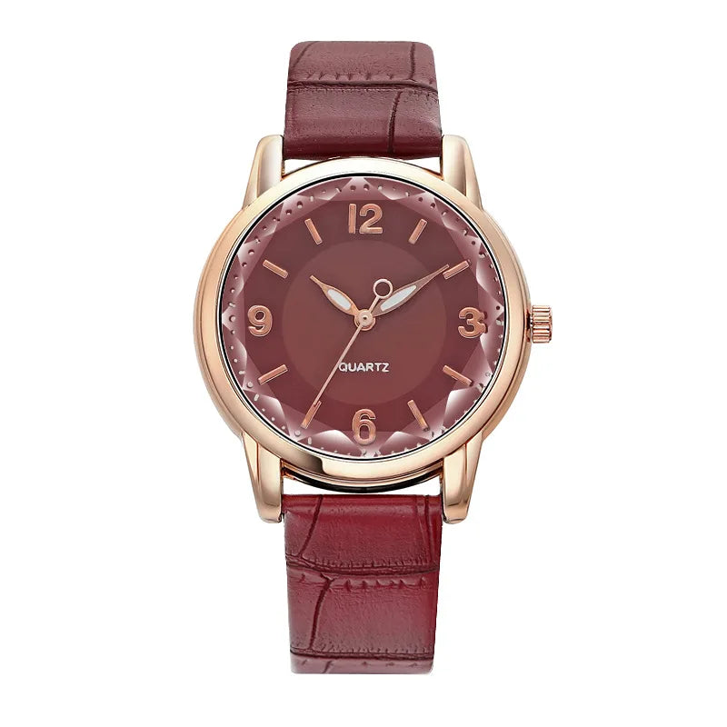 Montre pour femme bracelet cuir