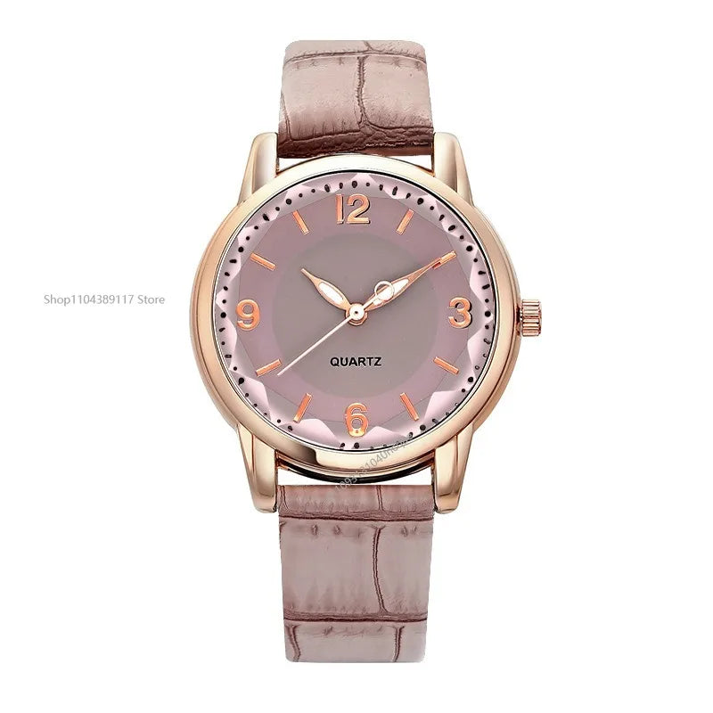 Montre pour femme bracelet cuir