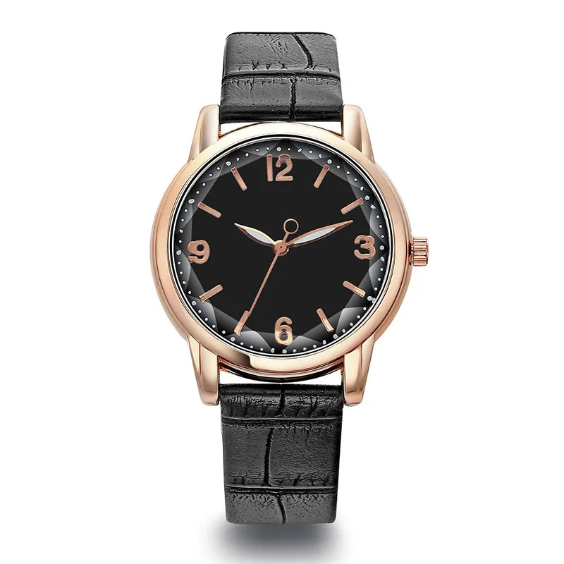 Montre pour femme bracelet cuir